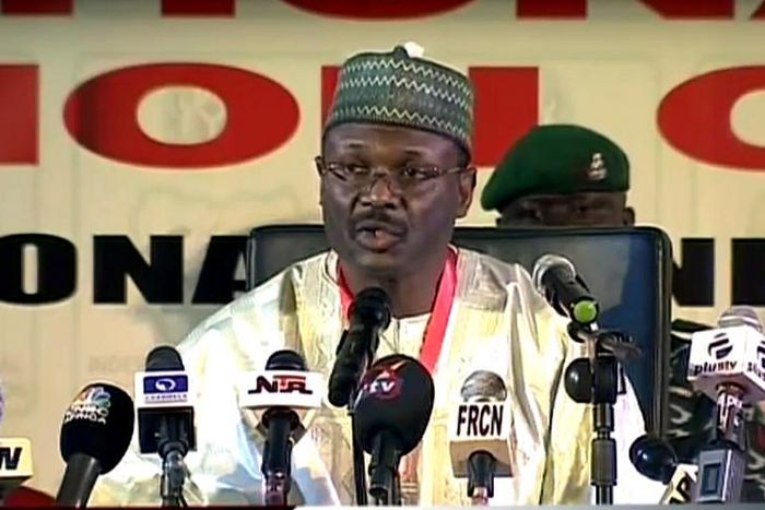 INEC Chairman Mahmood Yakubu (PT)