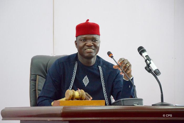 Speaker of the Ebonyi House of Assembly, Chief Francis Nwifuru.