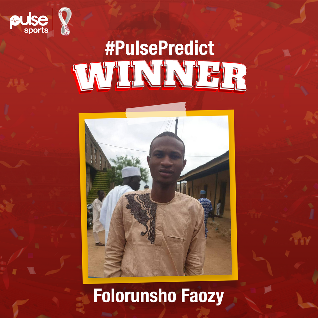 Pulse Sports predict winner: Folorunsho Faozy