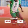 Nigeria defeated Tanzania to progress to the next round of Olympic qualifiers