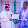 Tinubu visits Buhari in Daura, presents Certificate of Return. [Twitter:@MBuhari]