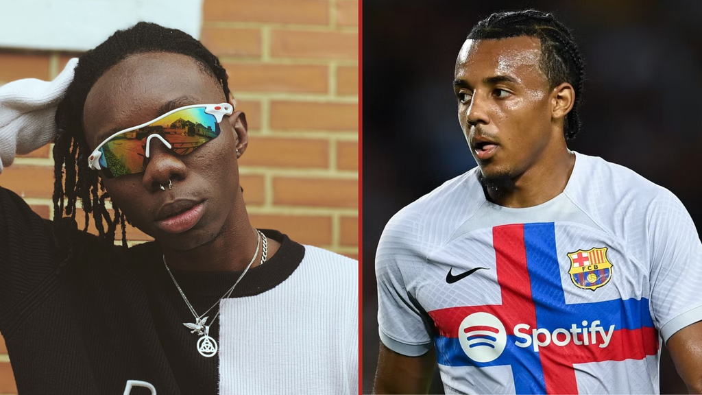 Jules Koundé: Nigerian rapper Blaqbonez crowns Barca star as 'best ...