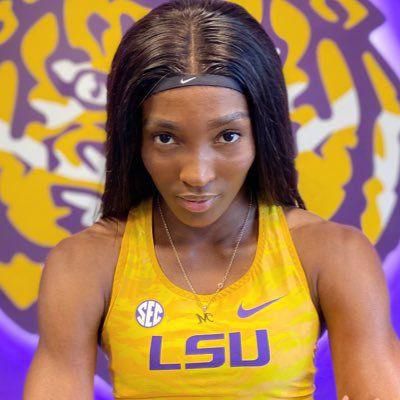 Abire as a student-athlete at Louisiana State University