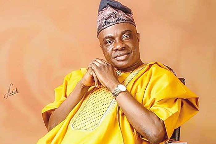 Yoruba film actor, Ebun Oloyede, popularly known as Olaiya.