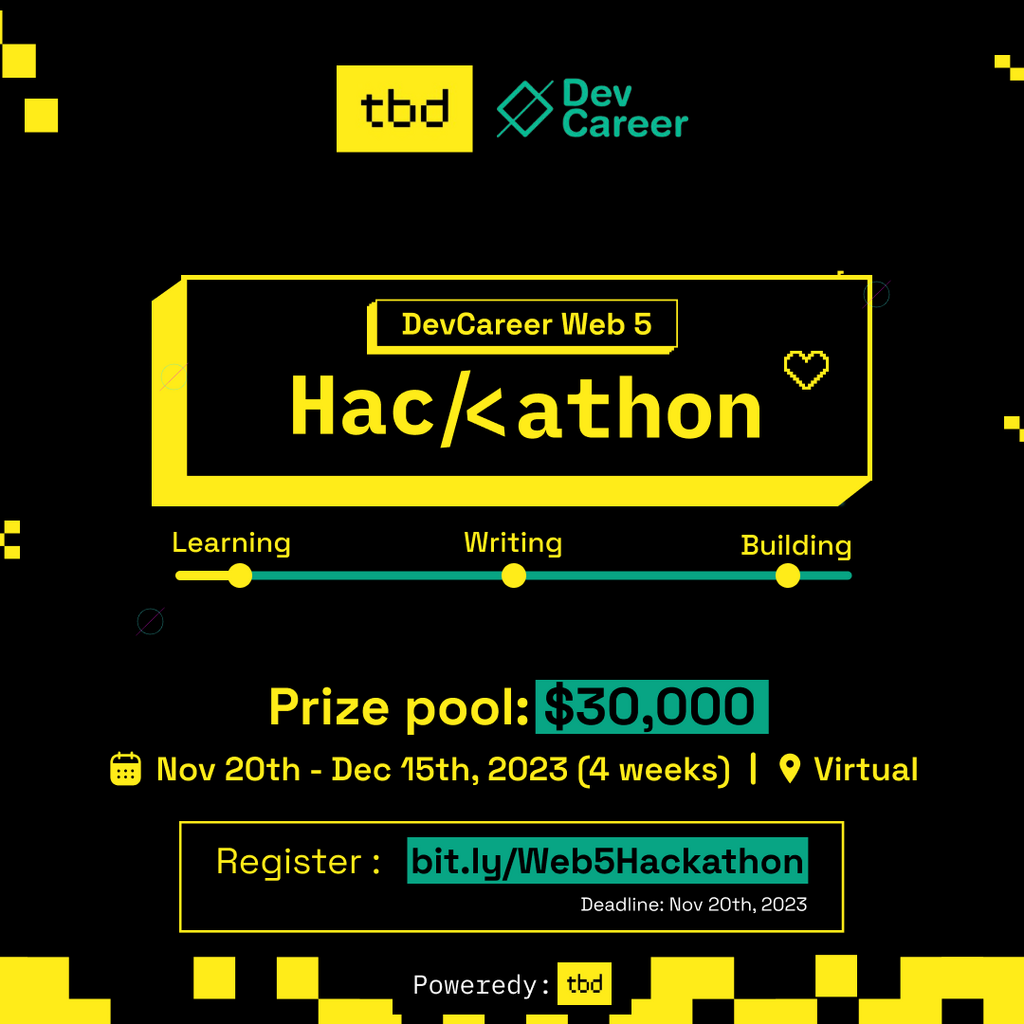 DevCareer Web5 Hackathon: A platform for innovation and collaboration