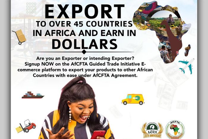 With African Continental Free Trade Area (AfCFTA) agreement,  you can now export to other African countries from Nigeria with so much ease and less to zero tariff.