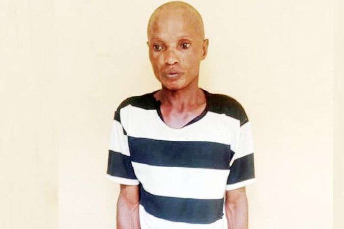 The man has been arrested by the police [Punch]