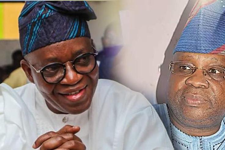Adegboyega Oyetola and Ademola Adeleke (Punch)
