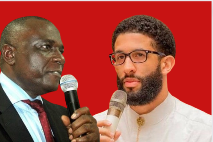 Presidential media aides, Bayo Onanuga and Ajuri Ngelale.