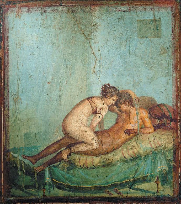 A fresco in Pompeii [historyhit]