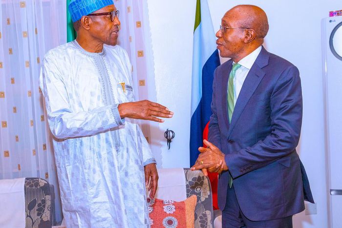 Tinubu’s aide tells Buhari to suspend Emefiele as CBN governor