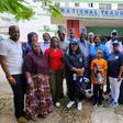 Group picture of members of the association after the visit. [NAN]