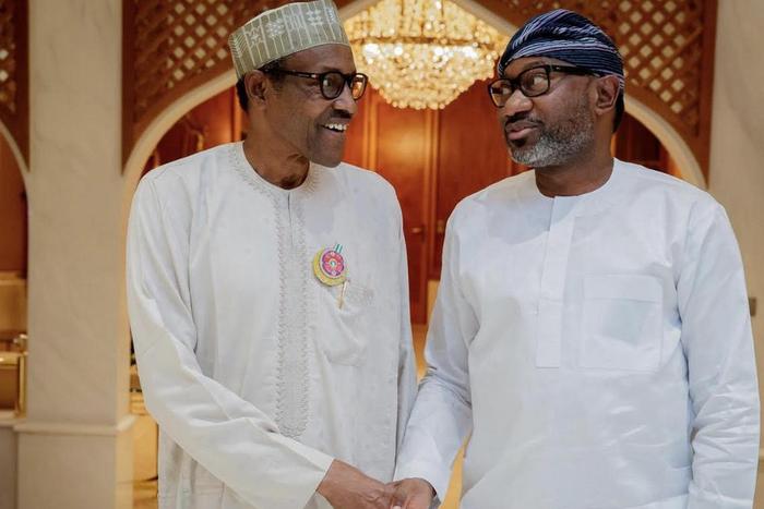 Buhari salutes Femi Otedola at 60, lauds him for helping others.