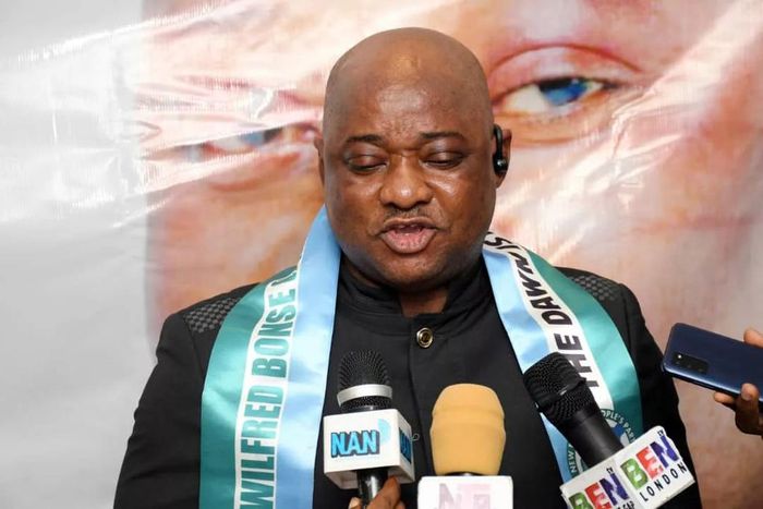 NNPP governorship candidate in Cross River State, Wilfred Bonse [NB]