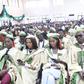 Cross-section of graduands of Landmark University, Omu-Aran, during their convocation ceremony on Friday. [NAN]