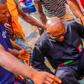 Peter Obi welcomed with cheers as he ride boat to visit Benue flood victims