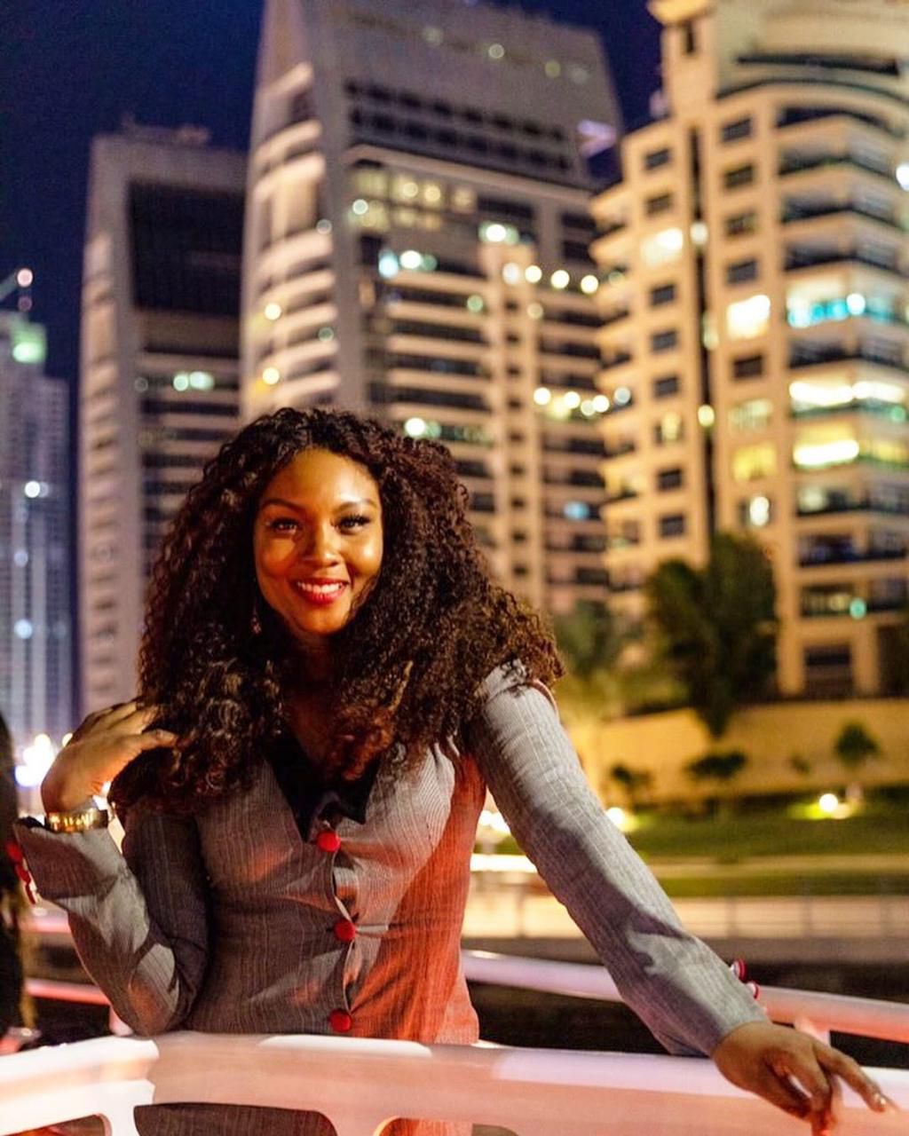 Despite being swapped with a busy career and taking care of her daughter, Ighodaro still stands tall in our list of celebs to find love again. [Instagram/OfficialOsas]