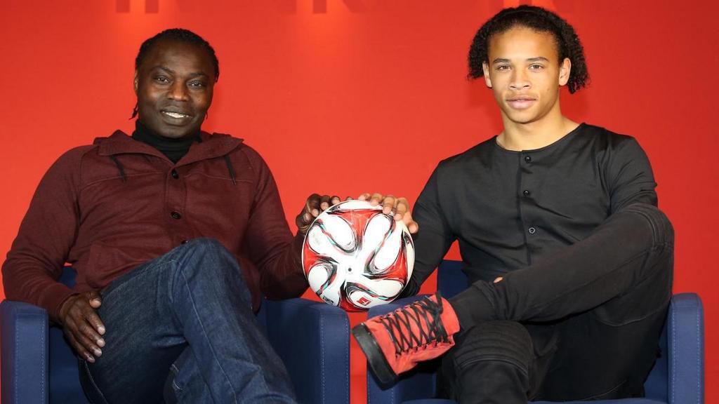Leroy Sane, son of former Senegal international Souleyman, plays international football for Germany