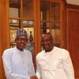President Muhammadu Buhari and Minister for state Niger Delta, Festus Keyamo