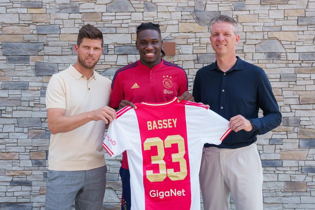 Calvin Bassey unveiled at Ajax