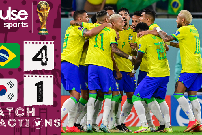 Reactions as 'dancing' Brazil sends fear to other teams with 4-1 victory against South Korea