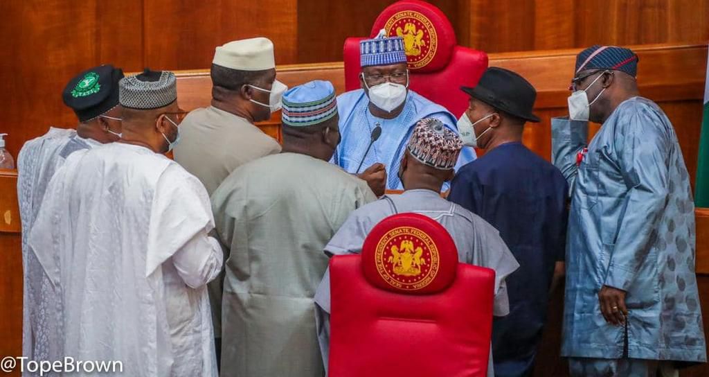 Nigerian senators [Tope Brown]