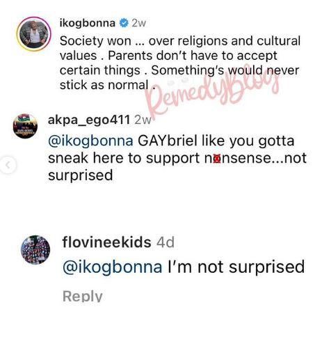 Ik Ogbonna’s comment on transgender lady triggers reactions