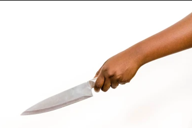 stab with a knife (Credit: prr.railfan.net)