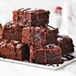 Gingerbread brownies