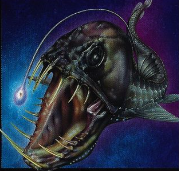 The viperfish generates its own light and uses it to attract prey [Pinterest]