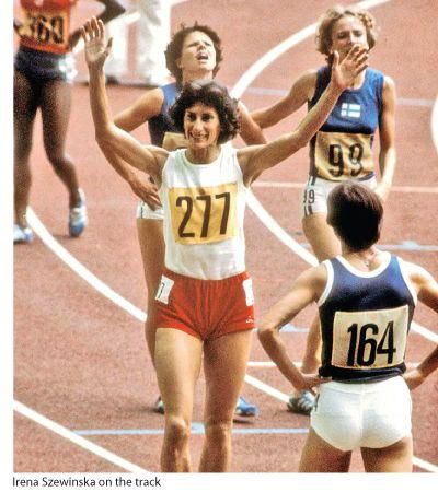 Szewinska remains the only athlete to have ran World Records in the 100m, 200m and 400m