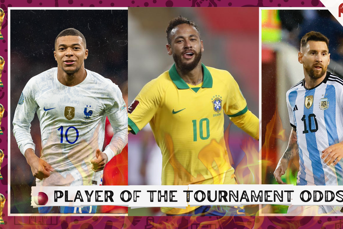 Player of the tournament odds