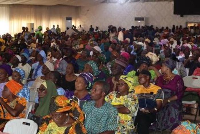 Cross-section of Lagos State retirees at the 100th Retirement Bond Presentation organised by LASPEC on Thursday in Lagos.