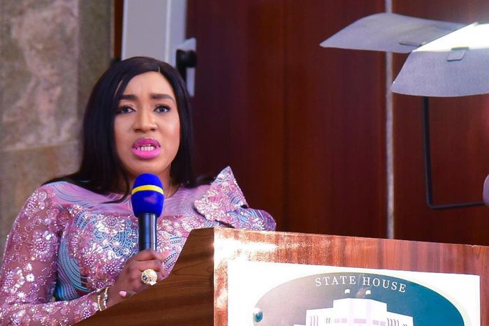 Minister of Humanitarian Affairs and Poverty Alleviation, Betta Edu [Twitter:@edu_betta]