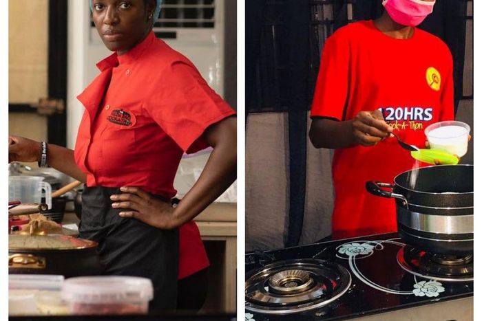 Chef Dami is attempting to break Hilda Baci's record [Instagram/dammypas]