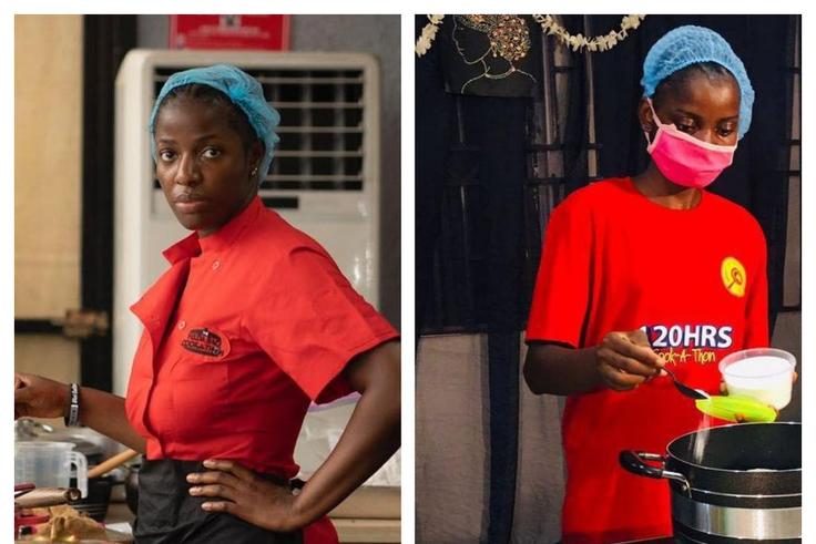 Chef Dami is attempting to break Hilda Baci's record [Instagram/dammypas]