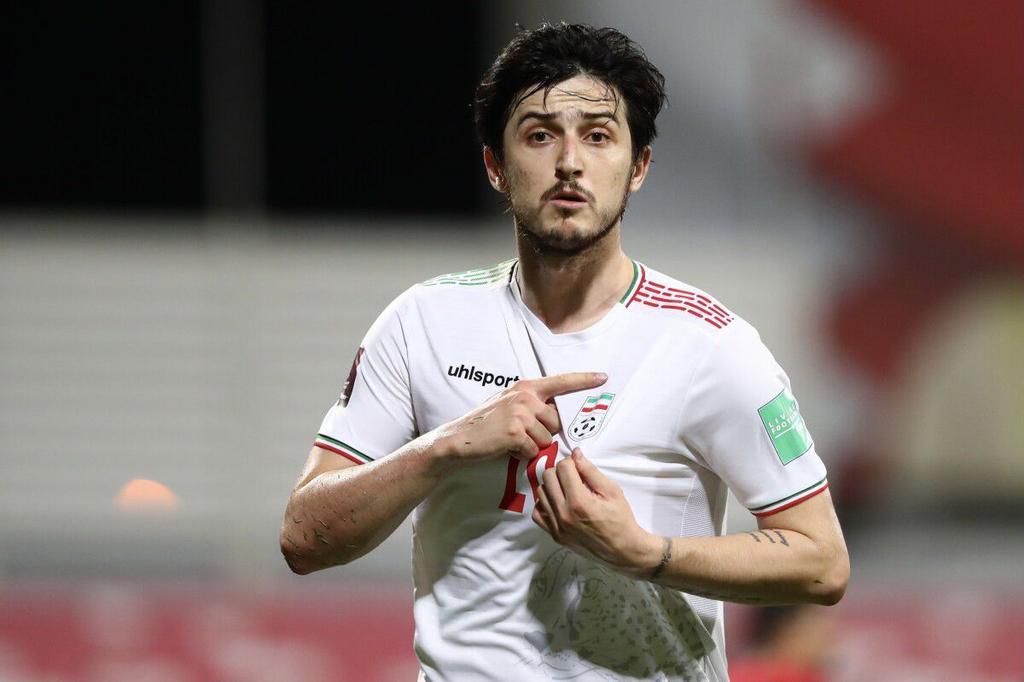 Iran star player Sardar Azmoun
