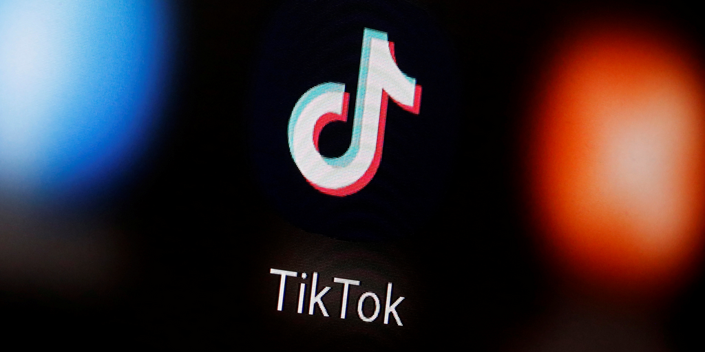 FILE PHOTO: A TikTok logo is displayed on a smartphone in this illustration taken January 6, 2020. REUTERS/Dado Ruvic/Illustration