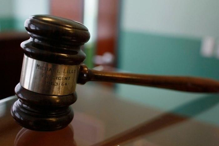 The defendant has waived her right to a jury trial, meaning her fate will be decided by a judge