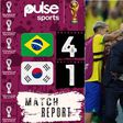 Brazil thrash South Korea