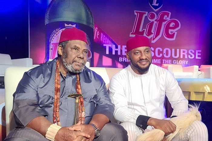 Pete and Yul Edochie
