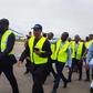 Festus Keyamo, Minister of Aviation and Aerospace Development visited the Murtala Mohammed International Airport in Lagos. [Vanguard]