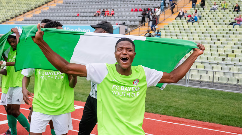 Nigeria beats Japan to win Bayern Youth Cup