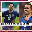 Odds on top assist makers at Qatar 2022