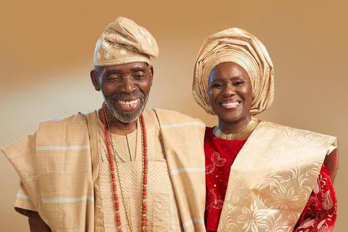 Olu Jacobs and Joke Silva
