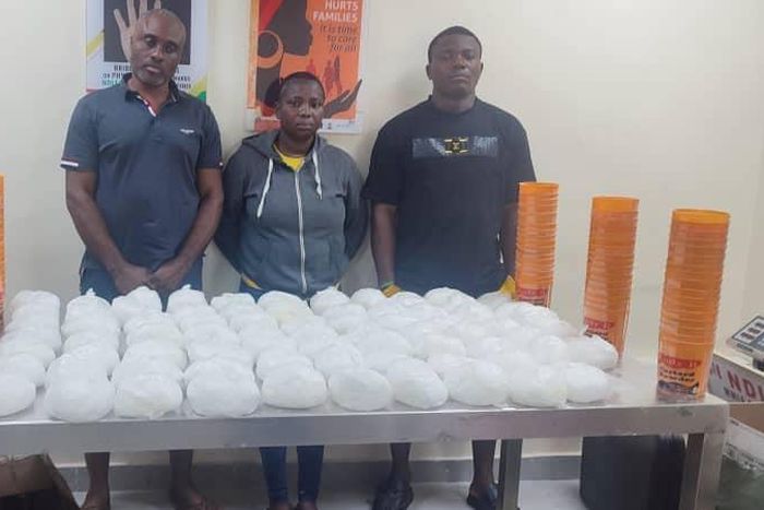 NDLEA intercepts UK-bound N.5bn worth meth in Lagos. [NAN]