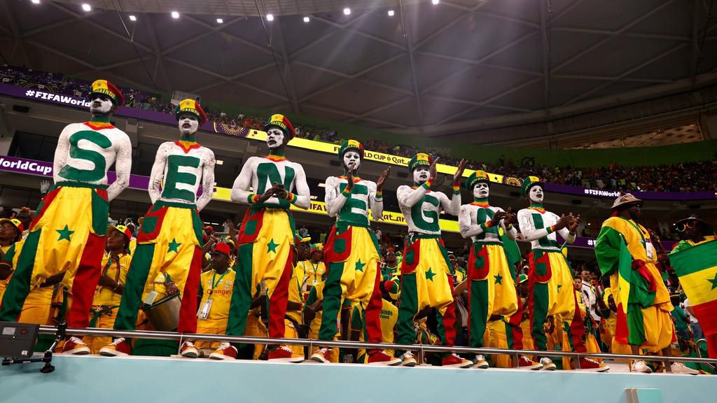 It was heartbreak for these Senegalese fans in Qatar.