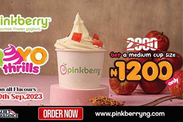Savour the sweetness of Pinkberry's Froyo Thrills this September!