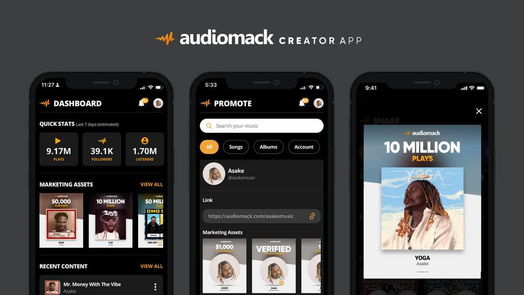 Audiomack's Creator app hits 1 million downloads