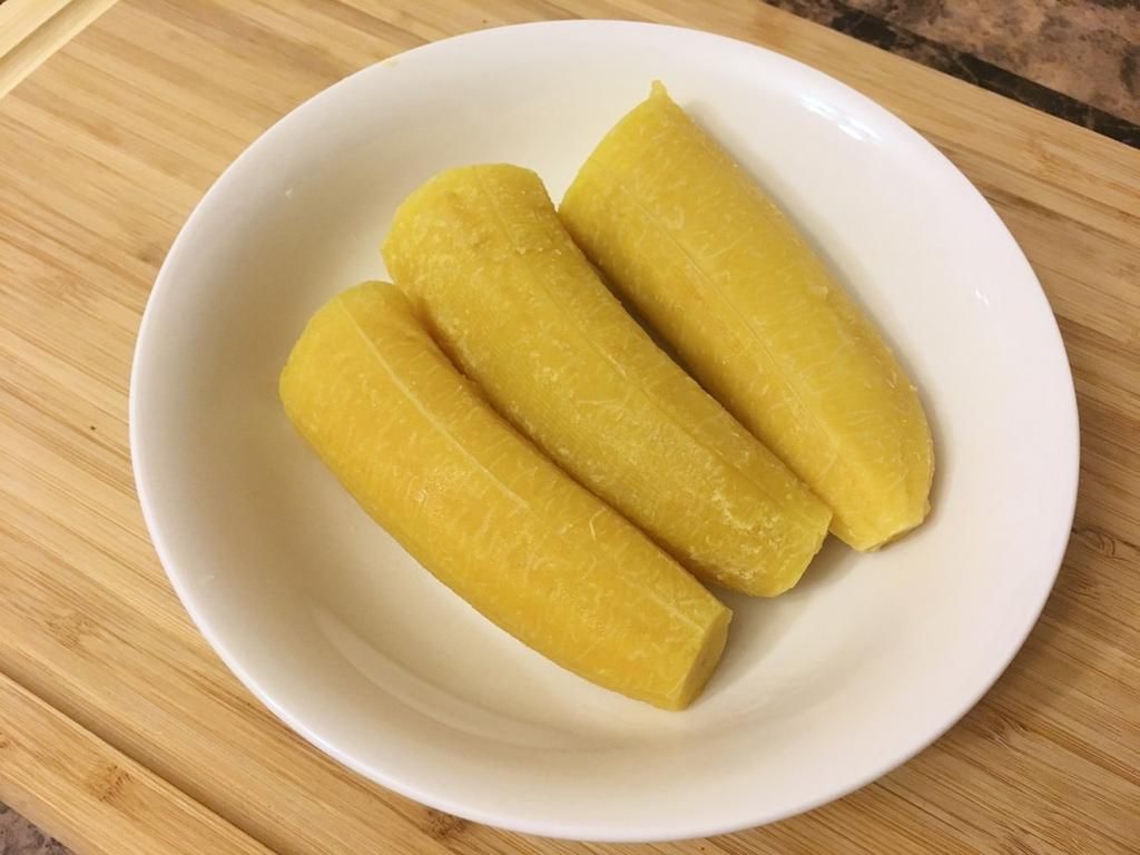 boiled plantain